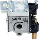 HOODELL SRM-210 GT-200R Carburetor Kit for Echo SRM-230 HC-150 PE-200 PPF-210 PAS-230 Carb, with Primer Bulb Air Filter for String Hedge Trimmer Edger