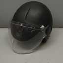 TRIANGLE Full Face Motorcycle Helmets,Off-Road Motocross Helmet for Men & Women,Dual Visor with Internal Tinted Sunshield,Open Face 3/4 Adult Racing Helmet DOT Approved(Black,XXL)