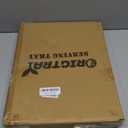 Serving Tray with Handles, Rectangular Plastic Tray 15.75x11.81 Inch, Blue and White Peony Chinese Porcelain Style Decorative Tray for Kitchen, Dining Table, Vanity, Office & Home