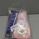 100 Days of School Old Lady Costume Grandma Dress Up Set for Girls Costumes Granny Outfit Kit (5-7Y, Pink)