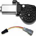 Power Window Lift Motor Replacement Compatible with 2000-2005 Ford Excursion 2000-2010 Ford F250 F350 Super Duty Window Lift Motor Front Left Position Replace # 742-260