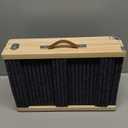 Upgraded 2025 Adjustable Dog Ramp 34.65" Foldable Pet Ramp with 5 Heights 13.621.5", Non-Slip Carpet & Leather Handle  Ramp for Bed, Couch & Sofa