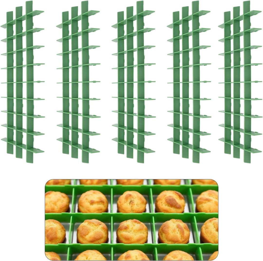 5 Sets Freeze Dryer Accessories Compatible with Harvest Right Medium Square Trays, Freeze Dryer Tray Dividers for Fruit Vegetable Cake Freeze Drying Accessories