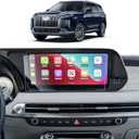 Palisade Accessories for 2023 2024 2025 Hyundai Palisade 12.3" Tempered Glass GPS Navigation Touchscreen Protector Film for 2023 Palisade Ltd/Limited/Calligraphy/SE/SEL/XRT HD Clear