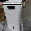 7L Evaporative Air Cooler with Remote Control, 3-IN-1 Portable Swamp Cooler for Bedroom Home Office Garage, 80° Oscillation Air Cooler with 3 Speeds, 12H Timer, 1.85Gal Tank