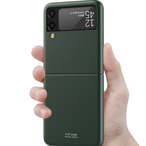 CMYFUTNG Galaxy Z Flip 3 5G Case with Stand,Military-Grade Protective Case,Lightweight,Slim Fit Rugged Shockproof Cover,Dark Green 6-Z Flip3-06
