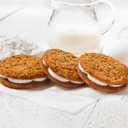 Little Debbie Oatmeal Crme Pies, 12 Individually Wrapped Sandwich Cookies, 16.2 OZ Box (EXP 09/01/26)