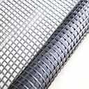 Universal Retaining Wall Geogrid Roll 4' x 98' for walls up to 6 feet in height Fiberglass Geo Grid Tensile Force Value 50KN Soil Reinforcement Slope Reinforcement Pavement Repair and Crack Prevention