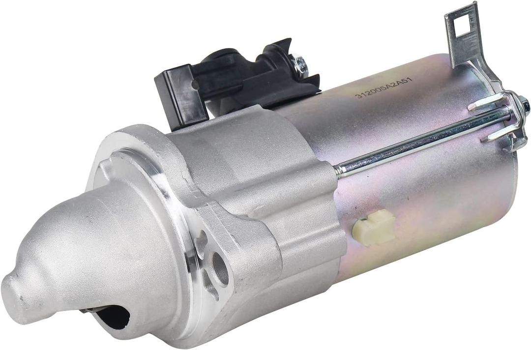Autoround 10914 New Starter Compatible with Honda Accord 2013-2017 2.4L, Civic 2016-2019 2.0L, CR-V 2015-2016 2.4L, OE Replacement # 312005A2A51 31200-5A2-A52