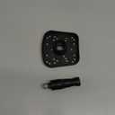 Aramox Fishfinder Mount, Universal Rotation Sounder Mount for Marine Electronics