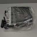 Broom with Dustpan Combo Set 54” Long Handle Household Dust Pan for Home Office Kitchen Cleaning (Black & Grey)