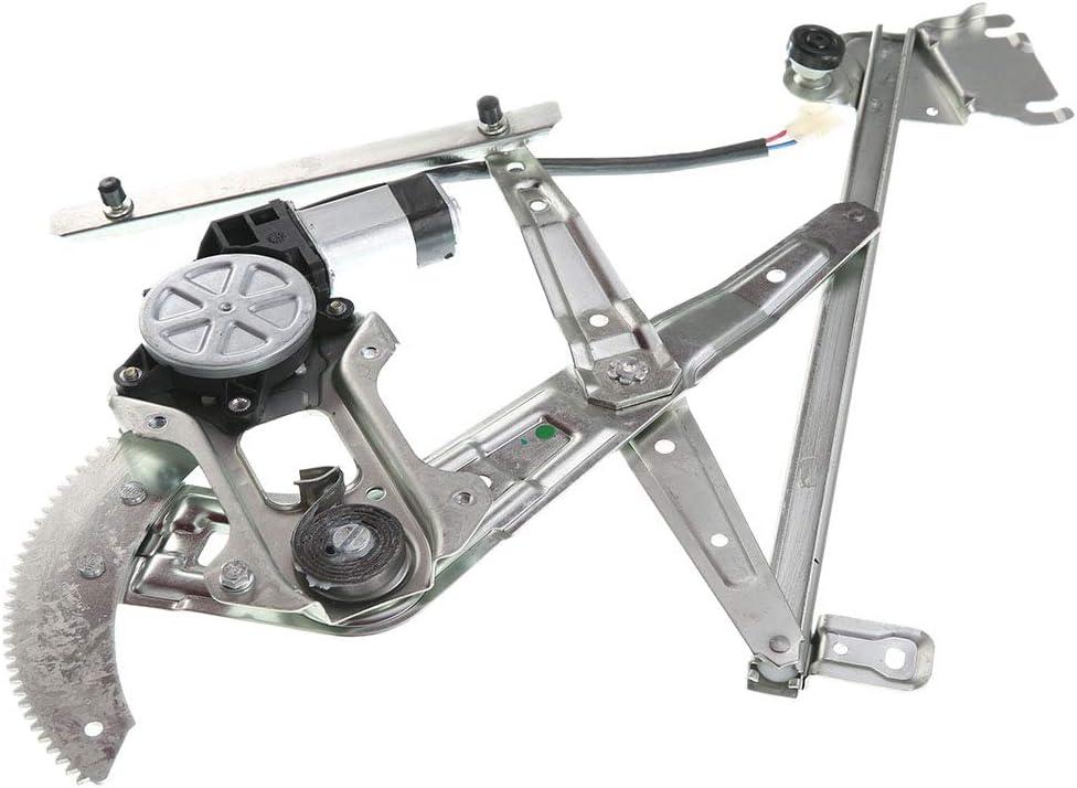 YHTAUTO Front Power Window Regulator Driver Side with 2-Pin Motor Assembly for Subaru Forester 2003-2008 Wagon