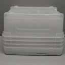 IRIS USA 4-Pack Storage Bins with Lids, 13 Quart, Made in USA Stackable See-Through Organizing Solution Latches Durable Nestable Containers Secure Pull Handle, BPA-Free Plastic (Clear)