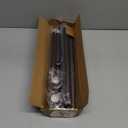 Shower Curtain Rod, 1" Diameter Heavy Duty Tension Shower Rod, Non Slip Adjustable 28-74 inch No Drill Shower Curtain Rods Spring Tension For Bathroom, Shower Stall, No Rust, Bronze