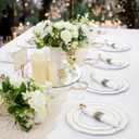 Round Mirror Centerpieces for Tables Decorations, 12PCS 12inch Acrylic Circle Mirror Centerpieces Mirror Tray Candle Plate Centerpiece for Wedding Party Centerpiece Table Decorations Wall Decor
