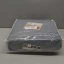 H.VERSAILTEX Velvet Stretch Sectional Couch Covers - 4 Piece Sofa Seat Cushion Set - L Shape Separate Cushion - Both Left/Right Couch Chaise Cover - Large Sofa 3 Seater + 1 Chaise, Stone Blue