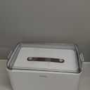 CTIME 4-Tier XL Medicine Organizer with Leather Handle - Portable Pill Case & Empty First Aid Kit for Home, Travel, RV, School, Dorm | Ideal Elderly Gift