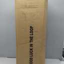 Memory Foam Camping Mattress, 3 Inch Roll Up Sleeping Pad, Twin: 75*38*3"