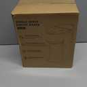 Horavie Mini Single Serve Coffee Maker for K Cup and Ground Coffee, Fast Brew One Cup Coffee Machine with Descaling Reminder and Water Window, 6 to 12 oz. Brew Sizes, Black (9.45 Inches)