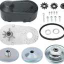BLACKHORSE-RACING Go Kart Torque Converter for Predator 6.5HP 212CC Clutch Set Replaces Comet TAV2 3/4 Inch 30-75 Manco Fit All Engines with a 3/4 inch Straight crankshaft