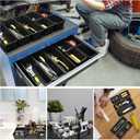 LARBANKE Tool Storage Organizer, 14-Piece Set with Interlocking Boxes, Non-Slip Internal Trays, Toolbox for Garage, Workshop, and Home Repairs