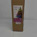 Brizled Smart Mini Christmas Tree, 22.8in DIY Smart-Lit Tabletop Tree with 75 LED RGB Lights, App/Voice Control 159+ Scenes Mini Xmas Tree USB C Music Small Tree Work with PD Power for Fireplace Desk (1ft 3in, Green)