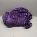 Oversized King Fleece Blanket 120x120 Inches, Seamless Soft Cozy 3D Jacquard Flannel Blanket 10'x10' Extra Large for Bed, Sofa, Couch, Travel & Camping, California King Throw, Purple - Wave