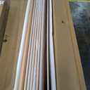 WPC Slat Wall Panels 16 Pack 48" x 6", Waterproof Fluted Wall Paneling, Accent 3D Wall Panel for Wall Decor, Bathroom, Bedroom, Office - Low Grille Elm (Cover Approx.32 sq.ft)