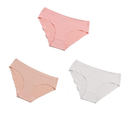 Sexy T Thong For Women - 3 Pack Womens Seamless Panties Solid Underwear Invisible Silky Briefs Stretch Hipste, XL