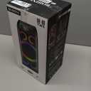 Bluetooth Speaker, 160W Peak Powerful Loud Stereo Sound Deep Bass Wireless Boombox Portable Large Party Speakers with Subwoofer TWS Pairing Dynamic LED Light for Outdoor Camping Backyard Events (Black)