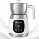 Maestri House Milk Frother, 21OZ Variable Temp and Froth Thickness Milk Frother and Steamer, Smart Touch Control Milk Warmer, Dishwasher Safe, Memory Function for Latte Cappuccino Hot Chocolate
