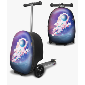 ALVOD Scooter Suitcase for Kids Ages 6-12 Kids' Luggage