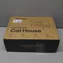 Vagascape Heated Cat House for Outside - Waterproof, Windproof, Easy Assembly, Perfect for Outdoor & Indoor Use