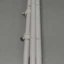 1set Section Rotating Garden Flag Pole for Outdoor Use Easy to Install for Hanging Seasonal Flags Suitable for Gardens Balconies and Parties