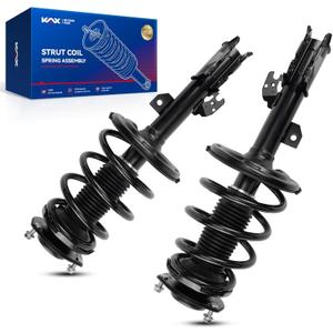 KAX Quick Front Struts for Toyota 2007 2008 2009 2010 2011 Camry 2.4L Front Shocks Quick Struts Complete Assembly with Coil Spring Set of 2, Replace 172307 172308