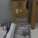 CCCEI Modular Power Tool Organizer Wall Mount with Charging Station. Garage Drill Storage Shelf with Hooks, Heavy Duty Rack, Tool Battery Holder Built in 8 Outlet. Gift for Men. Red, 1 Pack