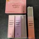 Women's Panties Breathable Ultra Thin Mid Rise Full Coverage Hipster Gift for Her (L, Pack of 3, Orange, Purple, and Pink)