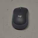 Logitech M185 Wireless Mouse, 2.4GHz with USB Mini Receiver, 12-Month Battery Life, 1000 DPI Optical Tracking, Ambidextrous PC/Mac/Laptop - Swift Grey
