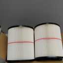 2 Pack - Cartridge Filter for Craftsman 9-17816 17816 Vacuum Filter General Purpose Wet Dry Air Filter Wet Dry Vac fit 5 Gallon and Larger Vacuum Cleaner