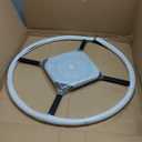 Recliner Swivel Ring Base Replacement with Plate,Heavy Duty Furnitures Sofa Chair Swiveling Bottom Parts (27 inch)