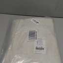 NICETOWN Flax Linen Curtains 84 inch Long, Rod Pocket & Back Tab Semi Sheer Vertical Drapes Privacy Added with Light Filtering for Bedroom/Living Room, Burlap, W52 x L84, 2 Pieces