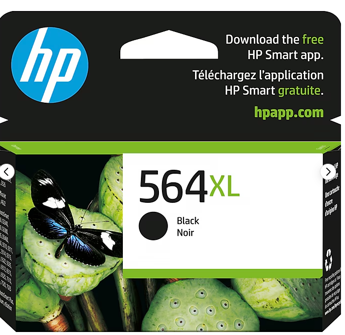 HP 564 XL BLACK INK CARTRIDGE