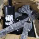 INNOLIFE MMA Boxing Speed Trainer Punching Spinning Bar with Dual Punch Head Height Adustable from 67" - 82.6"