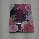 CISSOOK Laptop Cover, Hard Shell Case with Keyboard Cover for MacBook Air 13.6 inch M3 A3113 & M2 A2681, Gorgeous Flowers