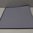 Dehumidifier Drip Pan, 18''x15'' Humidifier Drip Pan, Prevent Water Leakage and Protect Floor & Carpet, Non-Slip & Leak-Proof Silicone Mat with Raised Edge, for Under Dehumidifier and Humidifier Mat (Gray)