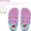 WateLves Toddler Wide Barefoot Shoes Boys Girls Little Kid High Top Minimalist Sneakers | Zero-Drop Healthy Sole | Natural to Grow (Fish Scale)