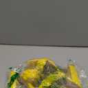 VETASTE Women's Braided Heeled Sandals Chunky Heels Mules Square Open Toe High Block Heel Sandals (6.5, Yellow)