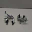 CDHPOWER Bike Brake, Bike Disc Brake, Bicycle C Brake Caliper, Aluminum Alloy Front & Rear Side Pull Brake Set Bike Accessory for Mountain Bike, Folding Bike, Road Bicycle (Silver)