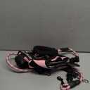 No Pull Dog Harness Small Medium Sized Dog, Service Dog Harness and Leash Set with 4 Patches, Adjustable Easy Walk Dogs Harnesses with Handle, Dogs Vest Harnesses French Bulldog, Chihuahua(Pink, S)
