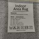 12x15 Neutral Area Rug Brown Vintage Living Room Bedroom Washable Carpet Non-Slip Soft Low Pile Floral Indoor Large Throw Rug for Dining Room Office